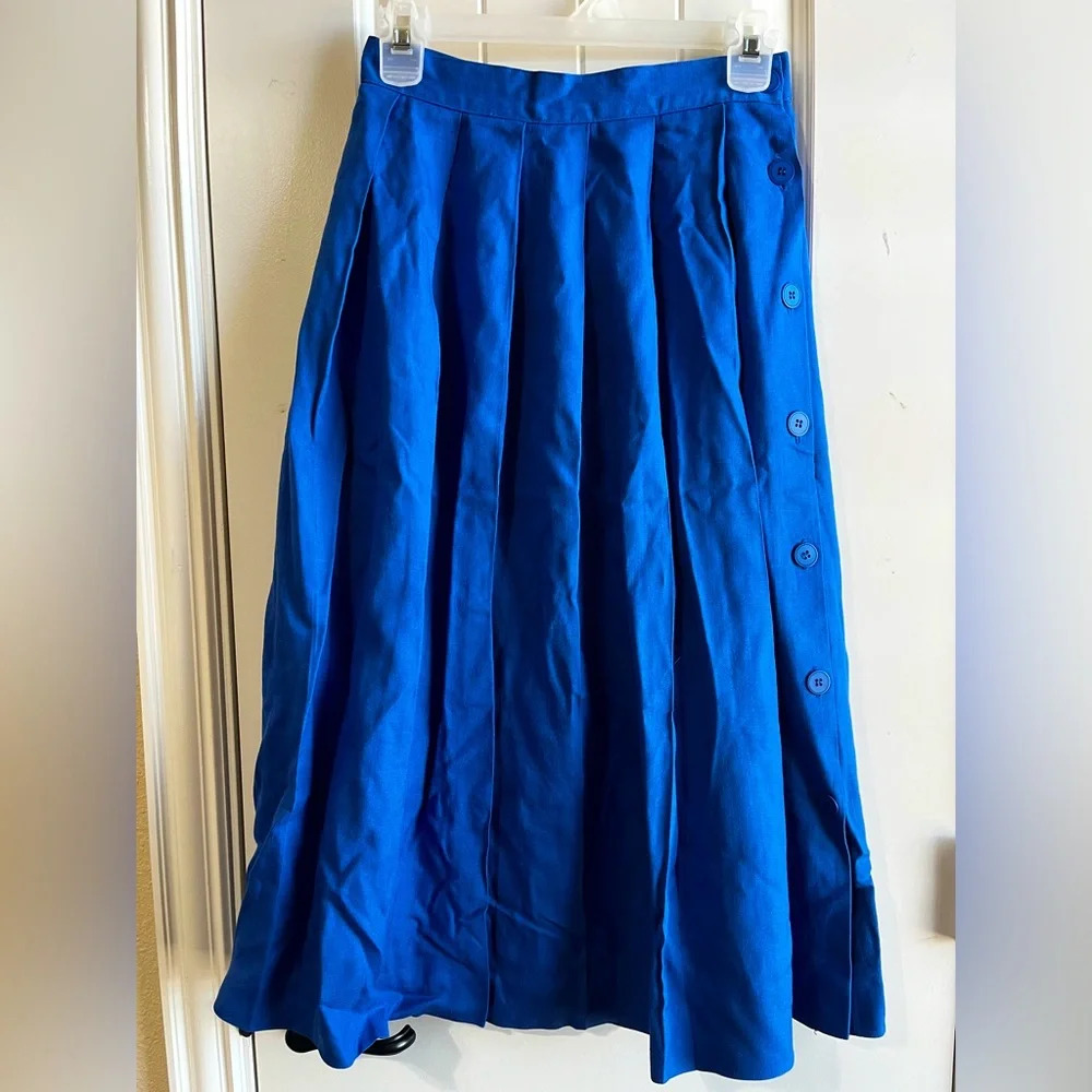 Vintage The Villager Royal blue skirt